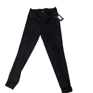 NWT Horze Juliet Women's Hyper Flex Tights Full Seat‎ Black US Size 32 EU 44